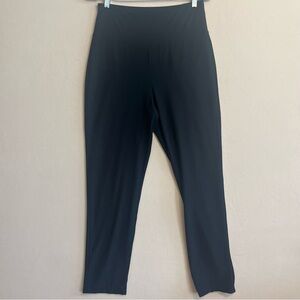 Eileen Fisher Washable Stretch Crepe Pant Slim Fit Ankle Length Black‎ Small